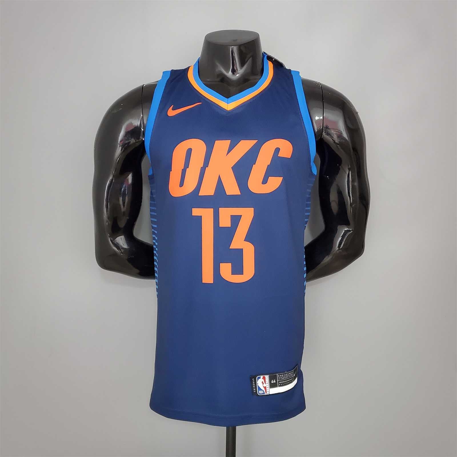 GEORGE#13 Thunder Blue Stripes