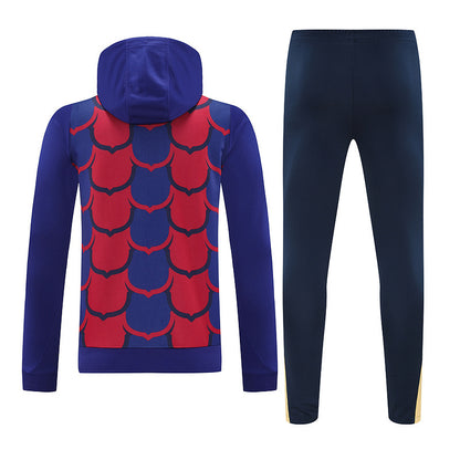 24-25 BAR blue and red hoody suit