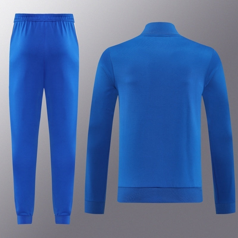 Real Madrid 2025/26 Blue long sleeve track suit suit