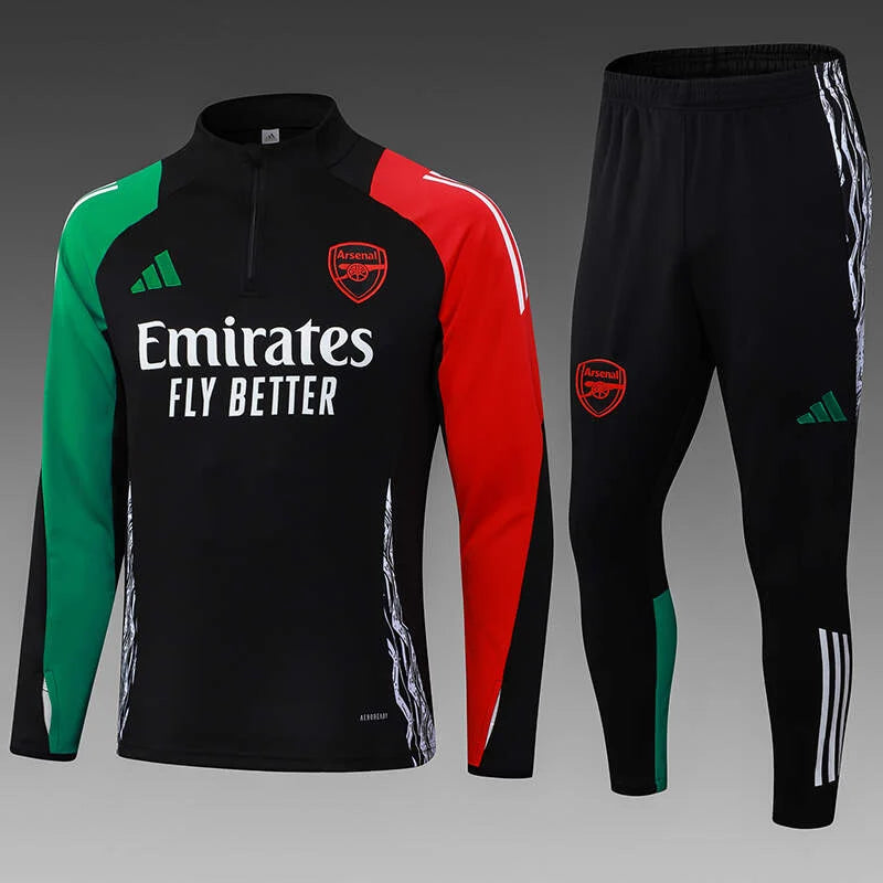 Arsenal 2024/2025 black training tracksuit