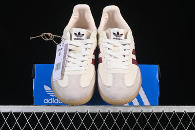SAMBA CLOVER CASUAL BOARD SHOES RED/WHITE