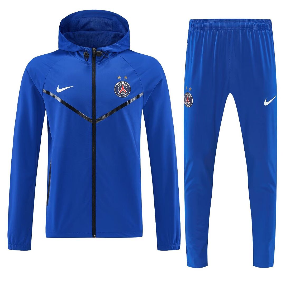PSG 2026/27 Blue Windbreaker Suit