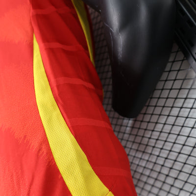 2024 Spain home player version jersey tm