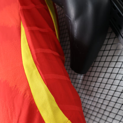 2024 Spain home player version jersey tm