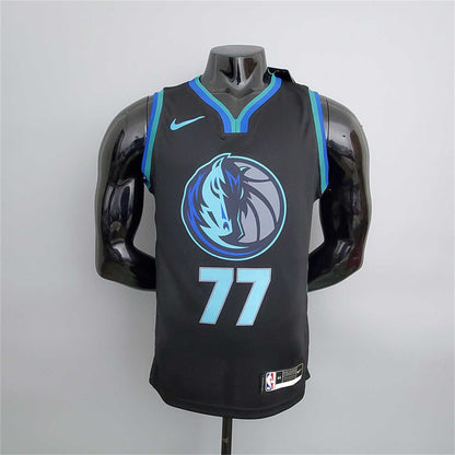 Lone Ranger DONCIC#77 Big Bull Head Black