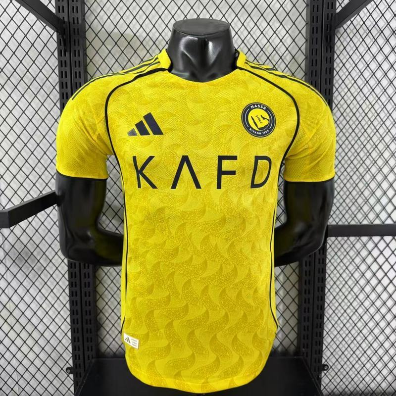 25-26 Al-Nassr home player version soccer jersey TM
