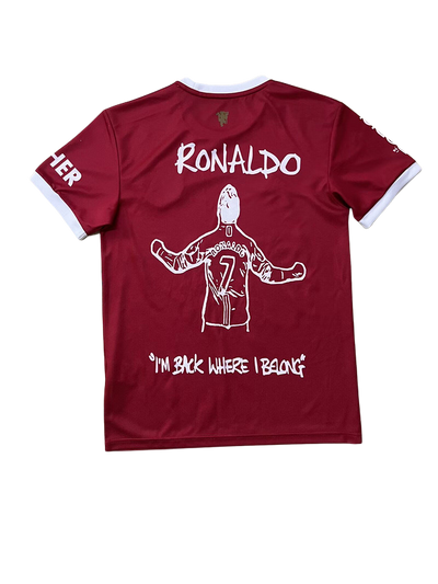 21-22 MNU RONALDO Version Jersey tm