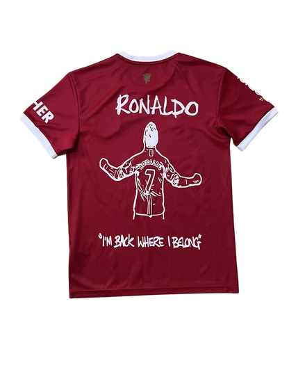 21-22 MNU RONALDO Version Jersey tm