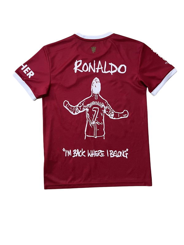 21-22 MNU RONALDO Version Jersey tm