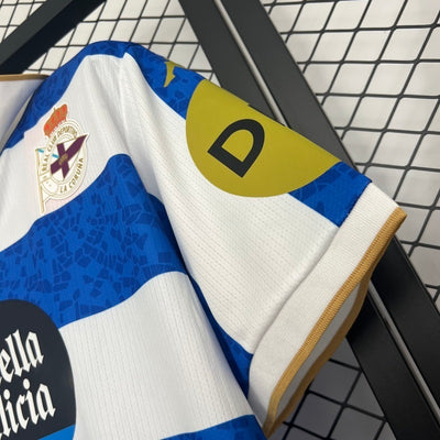 25-26 Deportivo de La Coruna home soccer jersey
