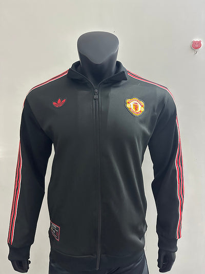 MANCHESTER UNITED black retro model jacket 25-26 JK