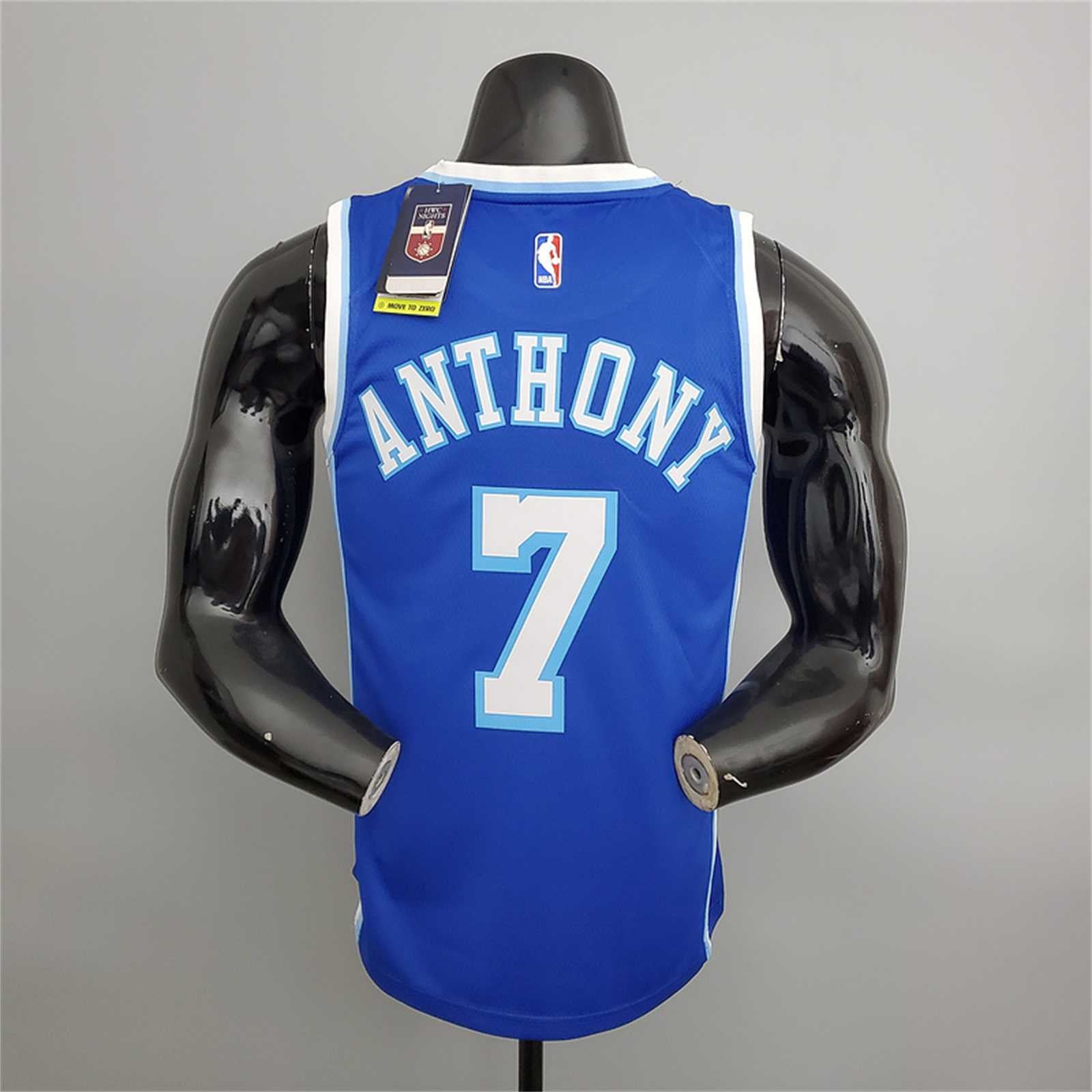 Lakers Anthony#7 Latin Night (High Head) Blue