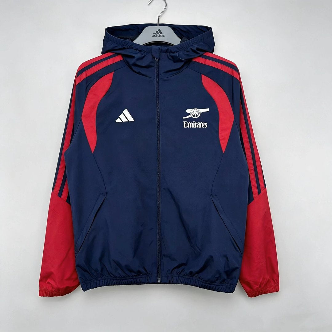 Arsenal 2026/27 Dark Blue Windbreaker Jacket