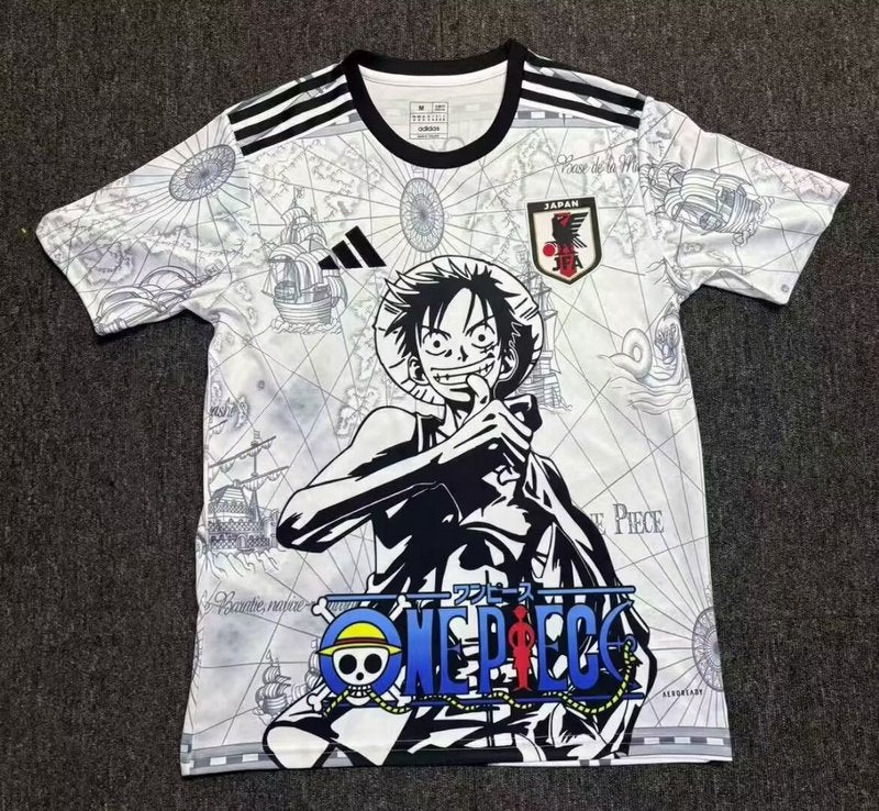 24-25 Japan One Piece White Jersey