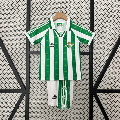 95-97 Real Betis  home retro kids set tm