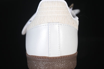SAMBA JANE LAZY PERSON'S LIFE SHOES WHITE/COFFEE/PINK