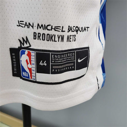 Nets Harris #12 graffiti (white)
