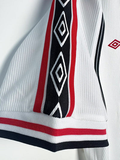 98-99 MANCHESTER UNITED white retro jersey tm