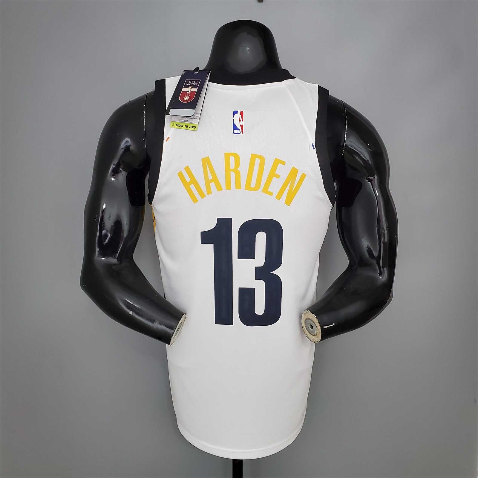 HARDEN#13 Brooklyn Nets graffiti white