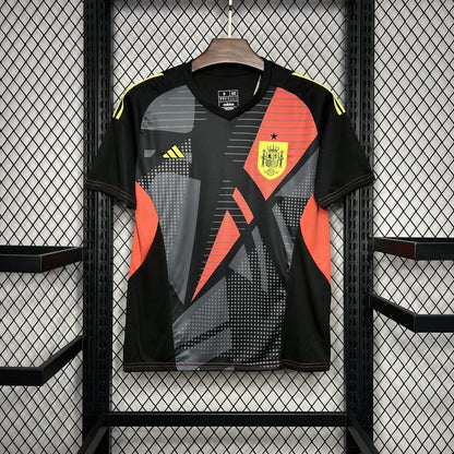 2024 Spain black goalkeeper jersey