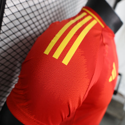 2024 Spain home player version jersey tm