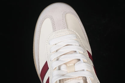 SAMBA CLOVER CASUAL BOARD SHOES RED/WHITE