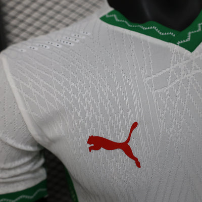 2025 Morocco away white player version jersey TM
