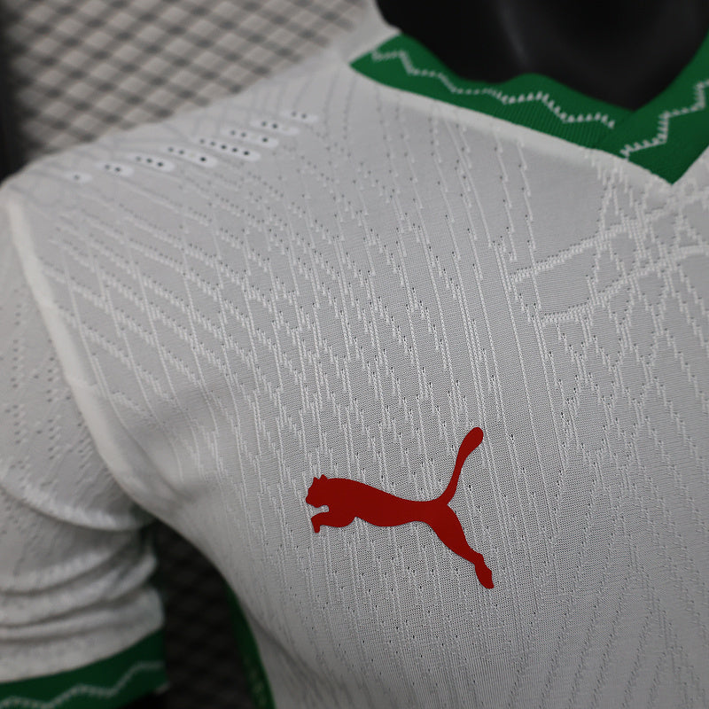 2025 Morocco away white player version jersey TM