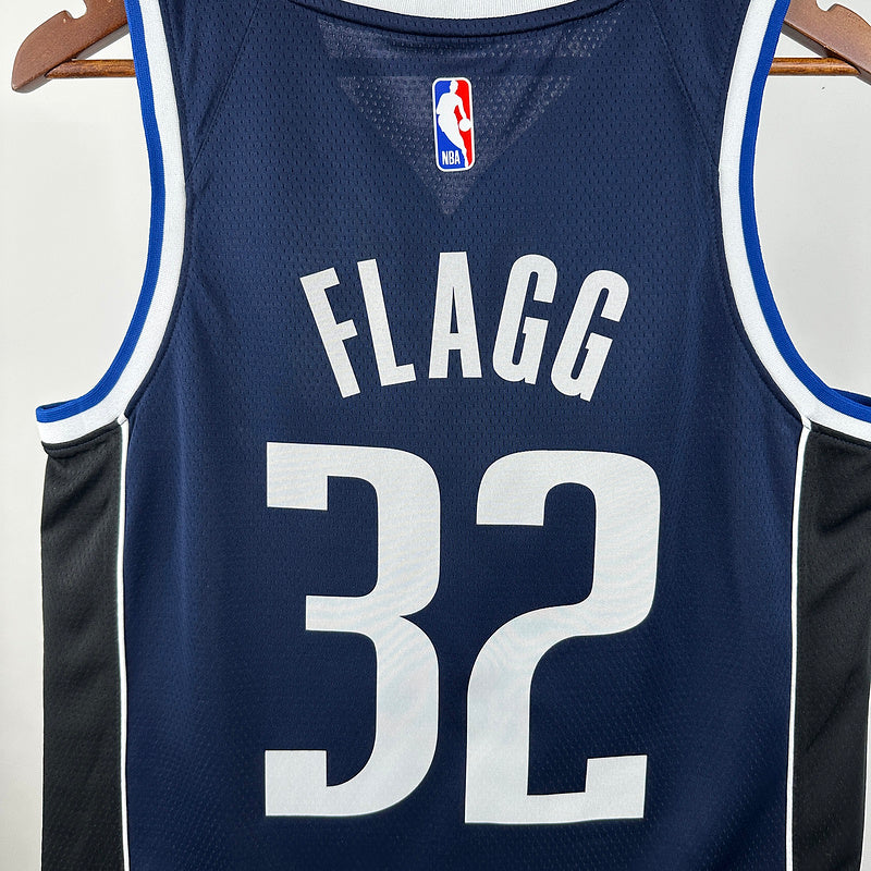 Dallas Mavericks 2023 Blue FLAGG #32