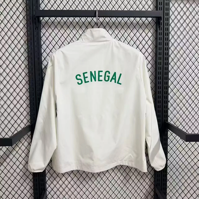 Senegal White & Green Track Jacket