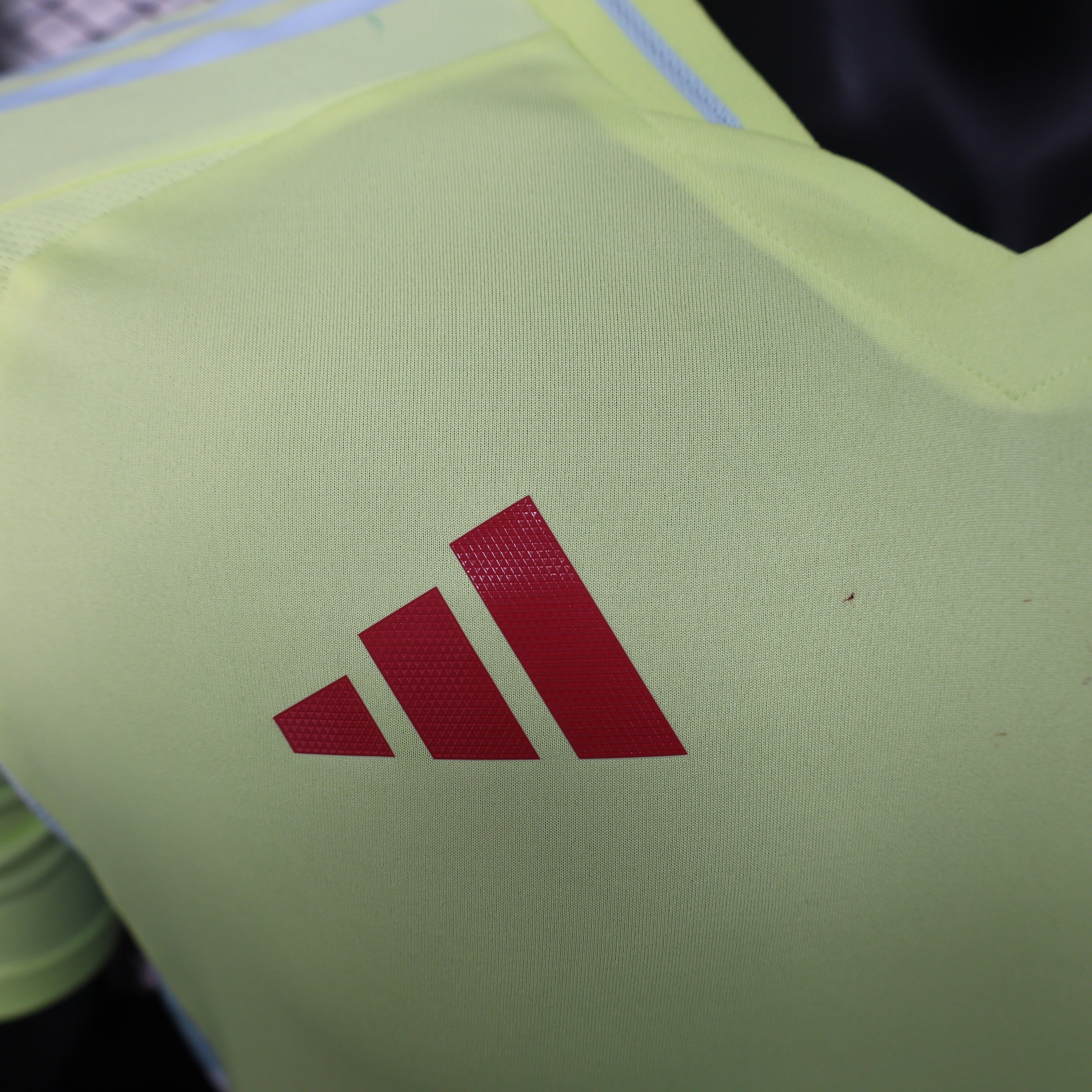 2024 Spain away yellow player version jersey tm