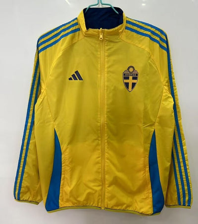 Sweden Yellow & Blue Windbreaker