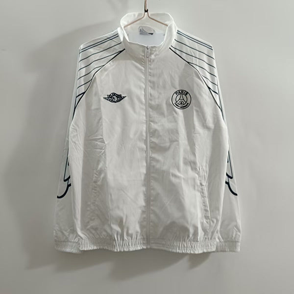 PSG x Jordan White Track Jacket