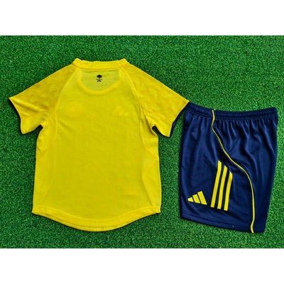 25 26 Al-Nassr Home player kids kit TM