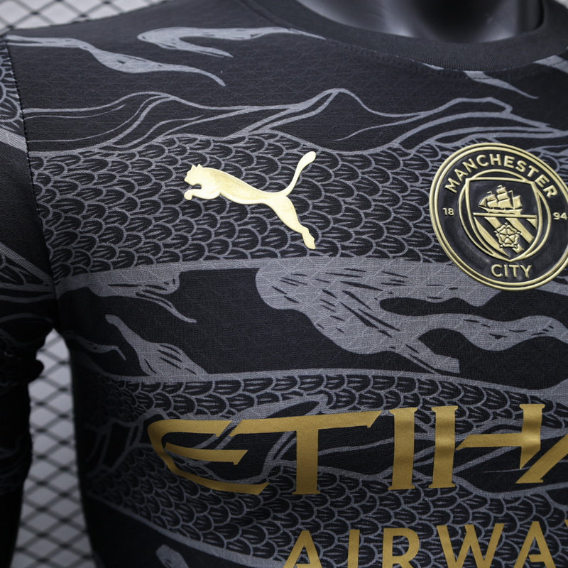 24-25 Manchester City Dark black player version jersey tm