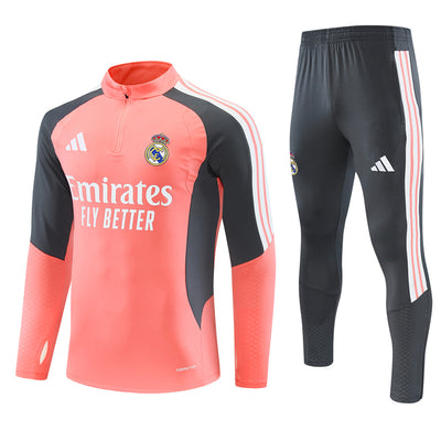 26-27 Season Real Madrid Orange Color Football Sweater Set