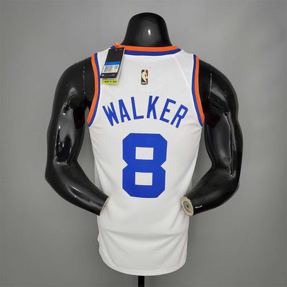 WALKER#8 75th Anniversary Knicks White