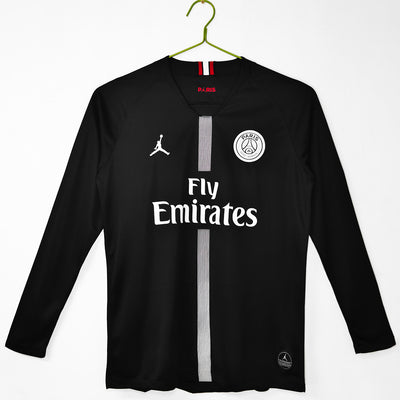 Retro PSG 2018/19 Champions League Black Long sleeves