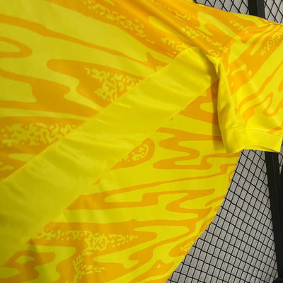 2024 France yellow goalkeeper jersey