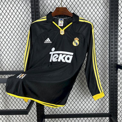 98-99 Real Madrid Away Retro long sleeve Jersey