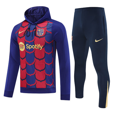 24-25 BAR blue and red hoody suit
