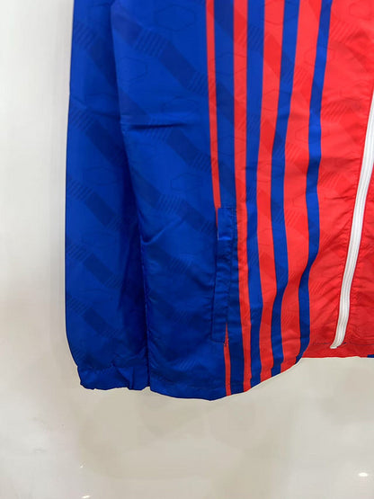 17-18 Barcelona retro windbreaker