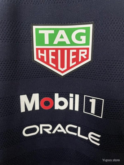 2026 F1 Oracle Red Bull Racing Navy with Red Stripes T-Shirt