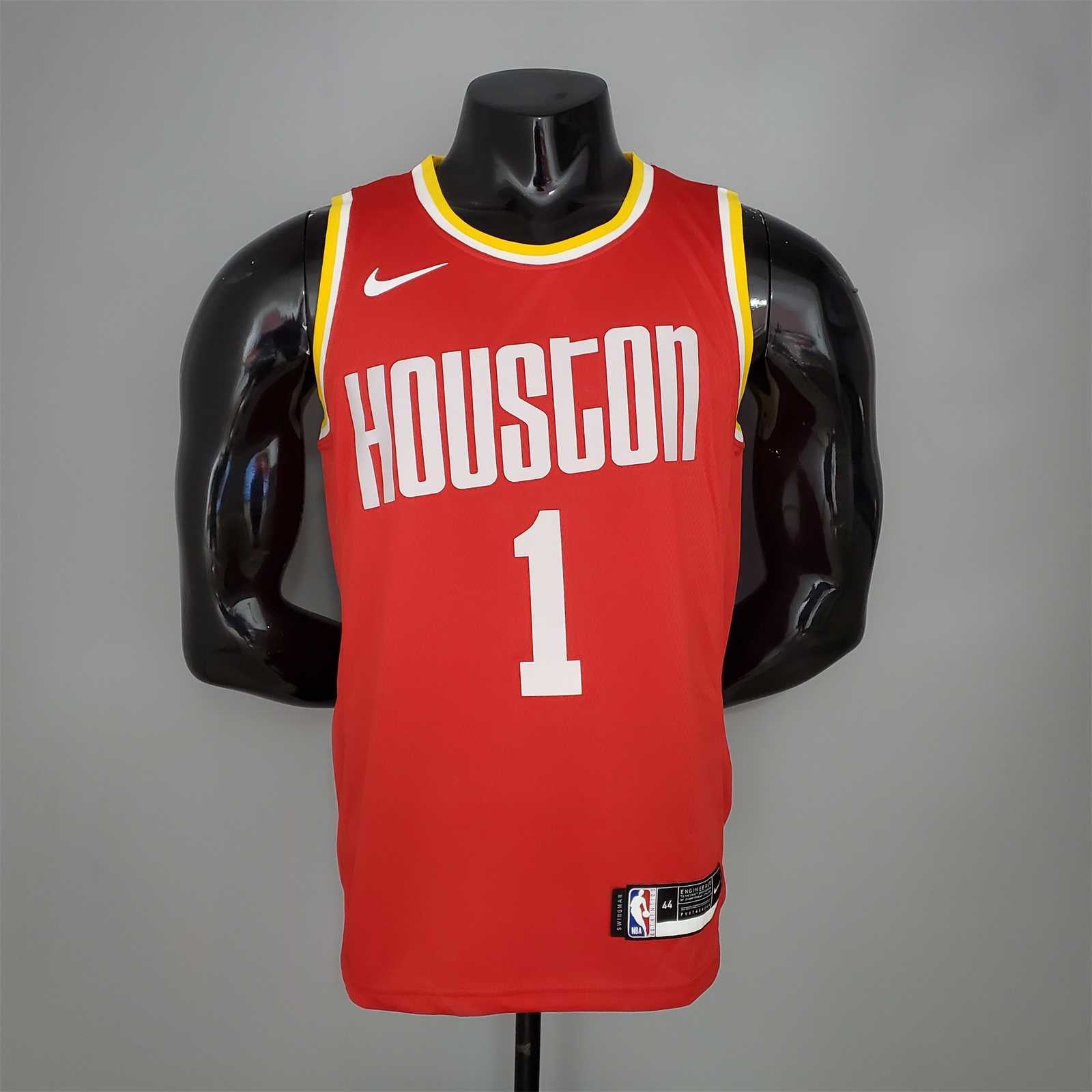 McGRADY#1 Rockets Retro Red tm
