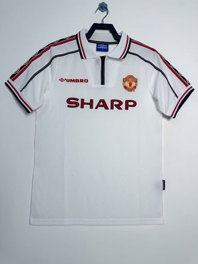 98-99 MANCHESTER UNITED white retro jersey tm