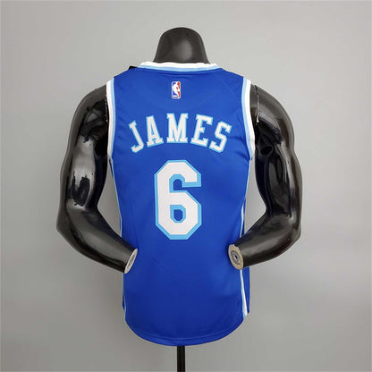 Lakers James#6 Latin Night (High Head) Blue
