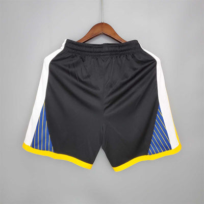 Warriors black NBA shorts