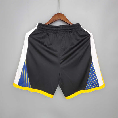 Warriors black NBA shorts