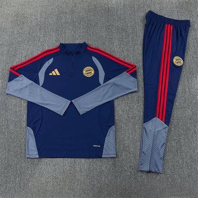 26-27 Season Bayern Munich Dark-Blue Color Football Sweater Set
