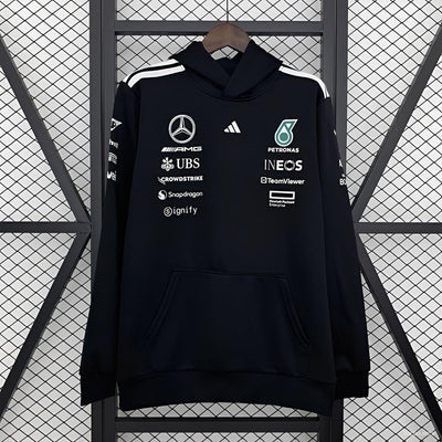 2026 F1 Mercedes-AMG Petronas F1 Team Black Hoodie